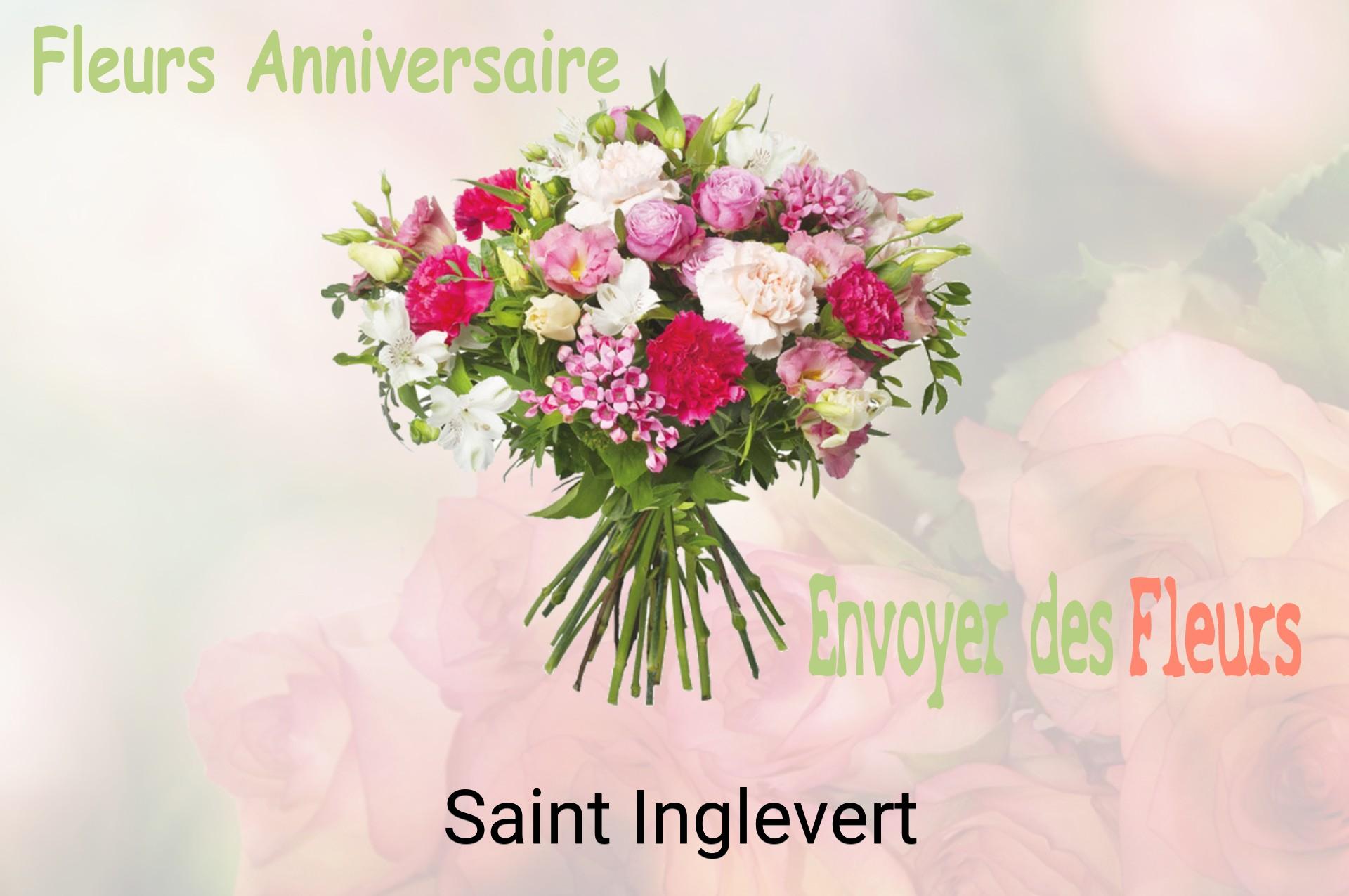 Bouquet de fleurs d’anniversaire livré à Saint-Inglevert